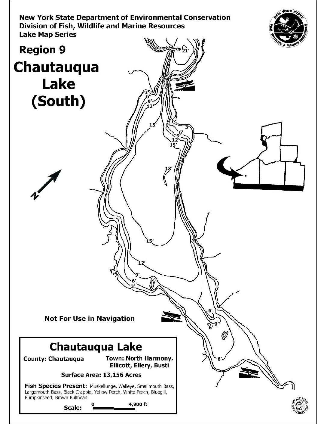 2026 Chautauqua Lake Fishing Regulations and Chautauqua Lake Fishing Information